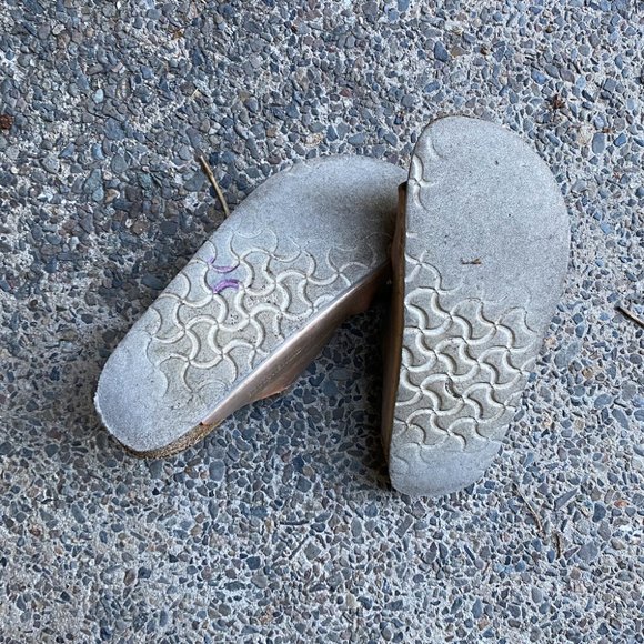 Rose Gold Birkenstocks - Picture 4 of 4